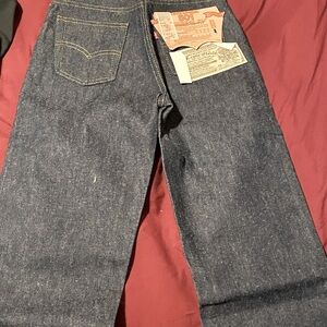 Old School Levi’s 501 Button Fly Jeans
Brand New with Tags